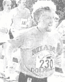 Stuart Brookes in the White Horse Half Marathon